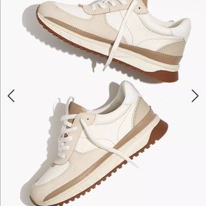 Madewell Kickoff Trainer-Nubuck Leather